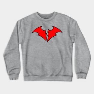 Red Death Metal Emblem V3 Crewneck Sweatshirt